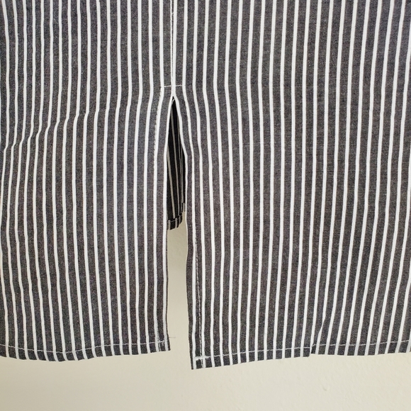 Passport Striped 100% Cotton Bell Sleeve Top - Picture 7 of 9